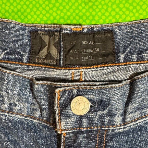 NWT STRUCTURE WIDE LEG JEANS - Picture 3 of 5
